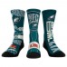 Три пары носков Philadelphia Eagles Rock Em Socks Unisex 2024 NFC Champions