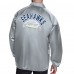 Seattle Seahawks Starter Gray Retro Logo Raglan Coaches Full-Snap Jacket