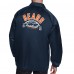 Куртка на кнопках Chicago Bears Starter Navy Retro Logo Raglan Coaches