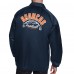 Куртка на кнопках Denver Broncos Starter Navy Retro Logo Raglan Coaches