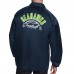 Seattle Seahawks Starter College Navy Retro Logo Raglan Coaches Full-Snap Jacket
