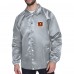 Cincinnati Bengals Starter Gray Retro Logo Raglan Coaches Full-Snap Jacket