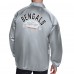 Cincinnati Bengals Starter Gray Retro Logo Raglan Coaches Full-Snap Jacket