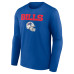 Футболка с длинным рукавом Buffalo Bills Keon Coleman Royal Team Wordmark Name & Number