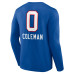Футболка с длинным рукавом Buffalo Bills Keon Coleman Royal Team Wordmark Name & Number