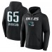 Толстовка Lane Johnson Philadelphia Eagles Team Wordmark Name & Number - Black