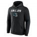 Толстовка Lane Johnson Philadelphia Eagles Team Wordmark Name & Number - Black