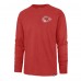 Kansas City Chiefs 47 Red Regional Backer Franklin Long Sleeve T-Shirt