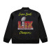 Бомбер Philadelphia Eagles Mitchell & Ness Super Bowl LIX Champions Team Logo Satin - Black