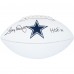Tony Dorsett Dallas Cowboys Autographed Fanatics Authentic Franklin White Panel Football with HOF 94 Inscription