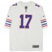 Игровая джерси Josh Allen Buffalo Bills Autographed Fanatics Authentic Nike White Throwback Game
