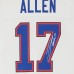 Игровая джерси Josh Allen Buffalo Bills Autographed Fanatics Authentic Nike White Game