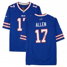 Игровая джерси Josh Allen Buffalo Bills Autographed Fanatics Authentic Nike Royal Game