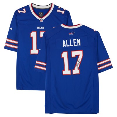 Игровая джерси Josh Allen Buffalo Bills Autographed Fanatics Authentic Nike Royal Game