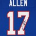 Игровая джерси Josh Allen Buffalo Bills Autographed Fanatics Authentic Nike Royal Game