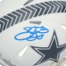 Emmitt Smith Dallas Cowboys Autographed Fanatics Authentic 2024 Salute To Service Riddell Speed Mini Helmet