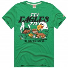 Футболка Philadelphia Eagles Guy Fieris Flavortown Unisex NFL x Guy Fieri’s Flavortown Tailgate Tri-Blend - Kelly Green