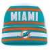 Miami Dolphins Fanatics Aqua Center Cuffed Knit Hat Miami Dolphins Fanatics Aqua Center Cuffed Knit Hat