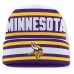 Minnesota Vikings Fanatics Purple Center Cuffed Knit Hat