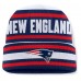New England Patriots Fanatics Navy Center Cuffed Knit Hat