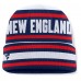 New England Patriots Fanatics Navy Center Cuffed Knit Hat