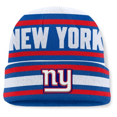New York Giants Fanatics Royal Center Cuffed Knit Hat