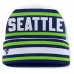 Seattle Seahawks Fanatics College Navy Center Cuffed Knit Hat