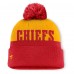 Шапка с помпоном Kansas City Chiefs Fanatics Red Punter