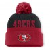 Шапка с помпоном San Francisco 49ers Fanatics Scarlet Punter Шапка с помпоном San Francisco 49ers Fanatics Scarlet Punter