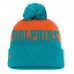 Шапка с помпоном Miami Dolphins Fanatics Aqua Punter