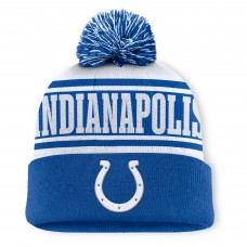 Шапка с помпоном Indianapolis Colts Fanatics Royal Center Шапка с помпоном Indianapolis Colts Fanatics Royal Center