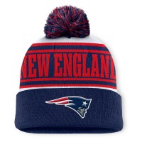 Шапка с помпоном New England Patriots Fanatics Navy Center