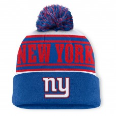 Шапка с помпоном New York Giants Fanatics Royal Center