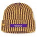 Minnesota Vikings Fanatics Purple/Gold Field Judge Cuffed Knit Hat