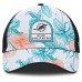 Бейсболка Miami Dolphins Fanatics White/Black Tropical