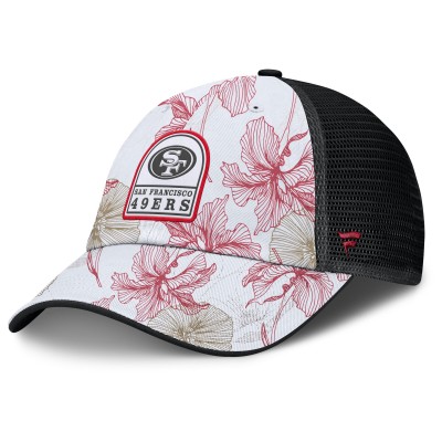 Бейсболка San Francisco 49ers Fanatics White/Black Tropical