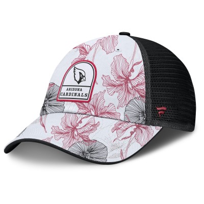 Бейсболка Arizona Cardinals Fanatics White/Black Tropical