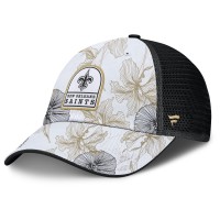 Бейсболка New Orleans Saints Fanatics White/Black Tropical