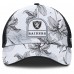 Бейсболка Las Vegas Raiders Fanatics White/Black Tropical