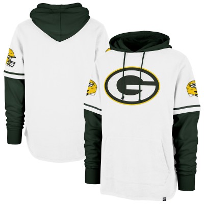 Шорты Толстовка Green Bay Packers 47 White Trifectatop