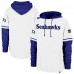 Толстовка Seattle Seahawks 47 White Throwback Shortstop Толстовка Seattle Seahawks 47 White Throwback Shortstop