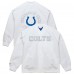 Indianapolis Colts Mitchell & Ness White Double Clutch Raglan Full-Snap Jacket