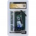 Breece Hall New York Jets Autographed 2022 Panini Prizm Silver Prizm New Recruits #NR-10 CGC Fanatics Witnessed Authenticated 10/10 Rookie Card