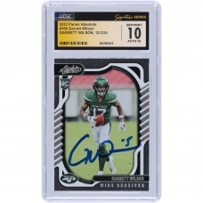 Garrett Wilson New York Jets Autographed 2022 Panini Absolute #106 CGC Fanatics Witnessed Authenticated 10/10 Rookie Card Garrett Wilson New York Jets Autographed 2022 Panini Absolute #106 CGC Fanatics Witnessed Authenticated 10/10 Rookie Card