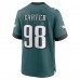Игровая джерси Jalen Carter Philadelphia Eagles Nike Super Bowl LIX Game Player - Midnight Green
