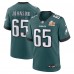 Игровая джерси Lane Johnson Philadelphia Eagles Nike Super Bowl LIX Game Player - Midnight Green