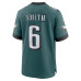 Игровая джерси DeVonta Smith Philadelphia Eagles Nike Super Bowl LIX Game Player - Midnight Green