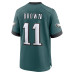 Игровая джерси A.J. Brown Philadelphia Eagles Nike Super Bowl LIX Game Player - Midnight Green
