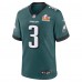 Игровая джерси Nolan Smith Philadelphia Eagles Nike Super Bowl LIX Game Player - Midnight Green