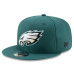 Бейсболка Philadelphia Eagles New Era Super Bowl LIX Champions Side Patch 9FIFTY Snapback - Midnight Green